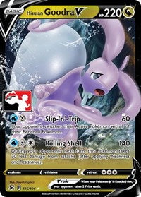 Hisuian Goodra V - 135/196 - Prize Pack Series Cards - 135/196