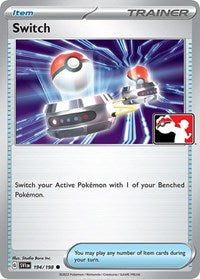 Switch - 194/198 - Prize Pack Series Cards - 194/198