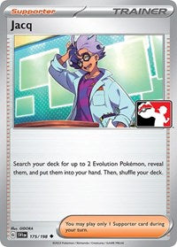 Jacq - 175/198 - Prize Pack Series Cards - 175/198