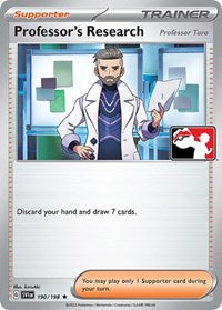 Professor's Research [Professor Turo] - 190/198 - Prize Pack Series Cards - 190/198