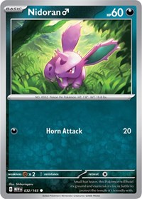 Nidoran M - SV: Scarlet & Violet 151 - 032/165