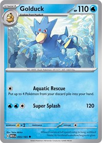 Golduck - SV: Scarlet & Violet 151 - 055/165