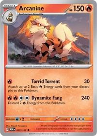 Arcanine - SV: Scarlet & Violet 151 - 059/165