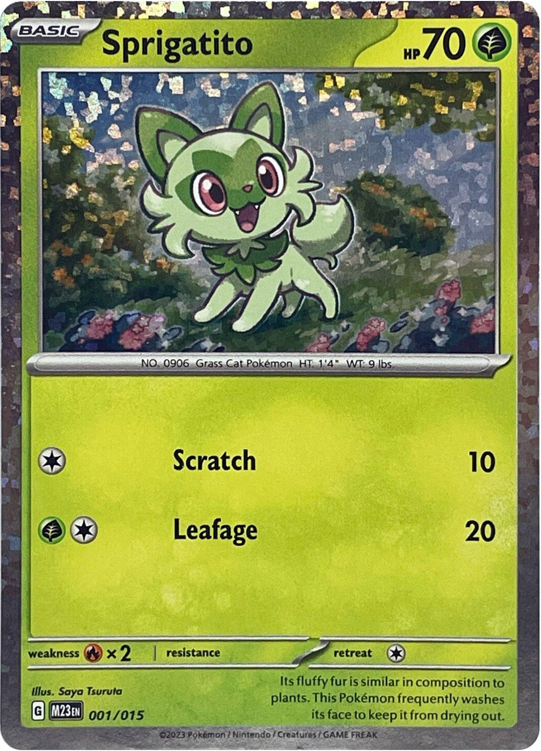 Sprigatito [M23 - 001/015] – Tap N Roll Singles
