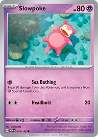 Slowpoke - SV: Scarlet & Violet 151 - 079/165