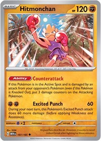 Hitmonchan - SV: Scarlet & Violet 151 - 107/165