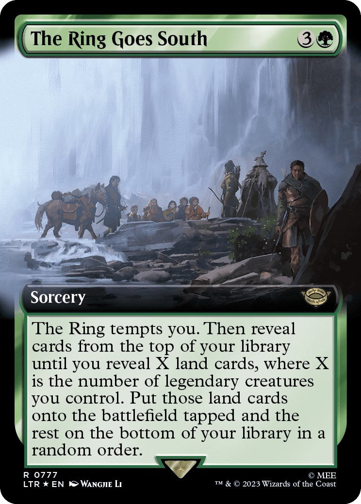 The Ring Goes South (Extended Art) (Surge Foil)