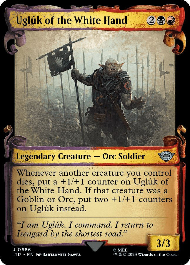 Ugluk of the White Hand (Showcase Scrolls)