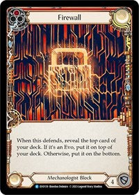 Firewall (Red) - Bright Lights - EVO159