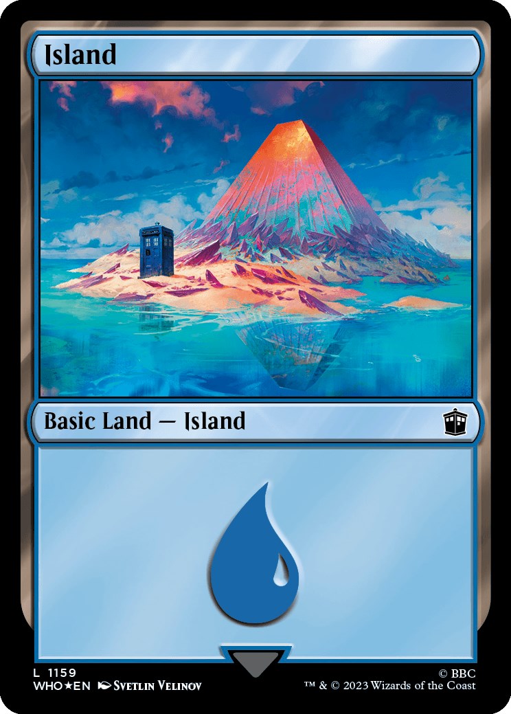 Island (1159) (Surge Foil)