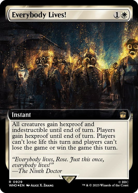 Everybody Lives! (Extended Art) (Surge Foil)