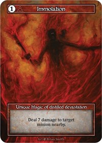Immolation (Foil) - Beta