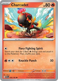 Charcadet - 026/182 - SV04: Paradox Rift - 026/182