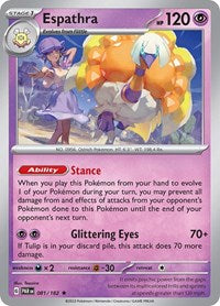 Espathra - 081/182 - SV04: Paradox Rift - 081/182