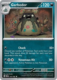 Garbodor - 117/182 - SV04: Paradox Rift - 117/182