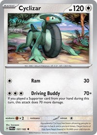 Cyclizar - 157/182 - SV04: Paradox Rift - 157/182