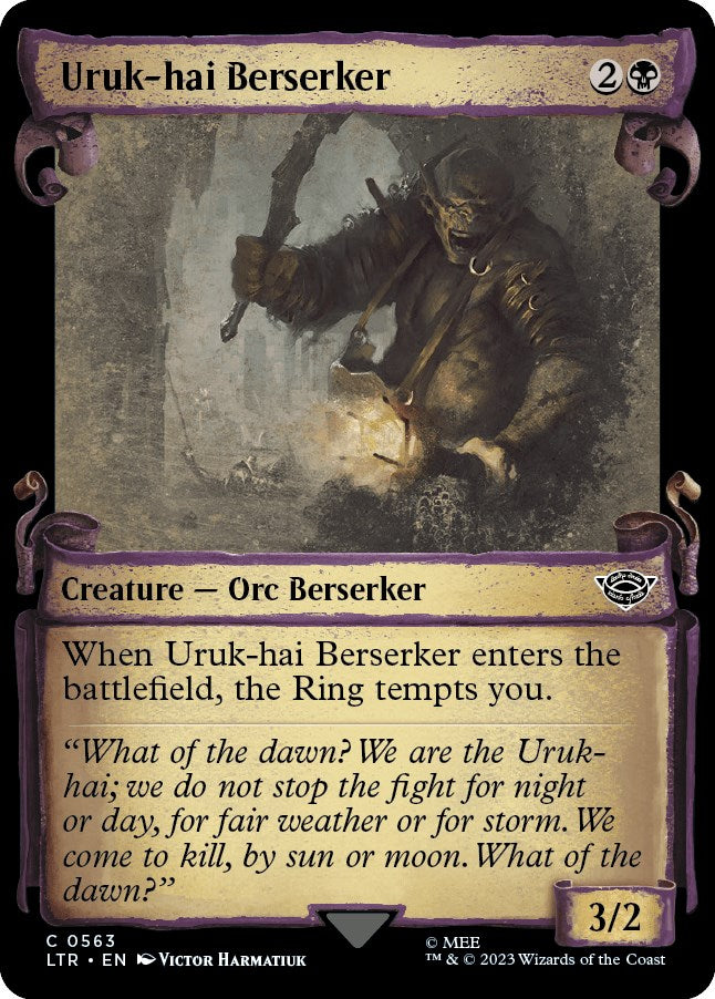 Uruk-hai Berserker (Showcase Scrolls)