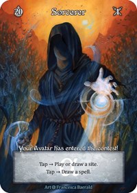 Sorcerer (Foil) (Box Topper) - Alpha