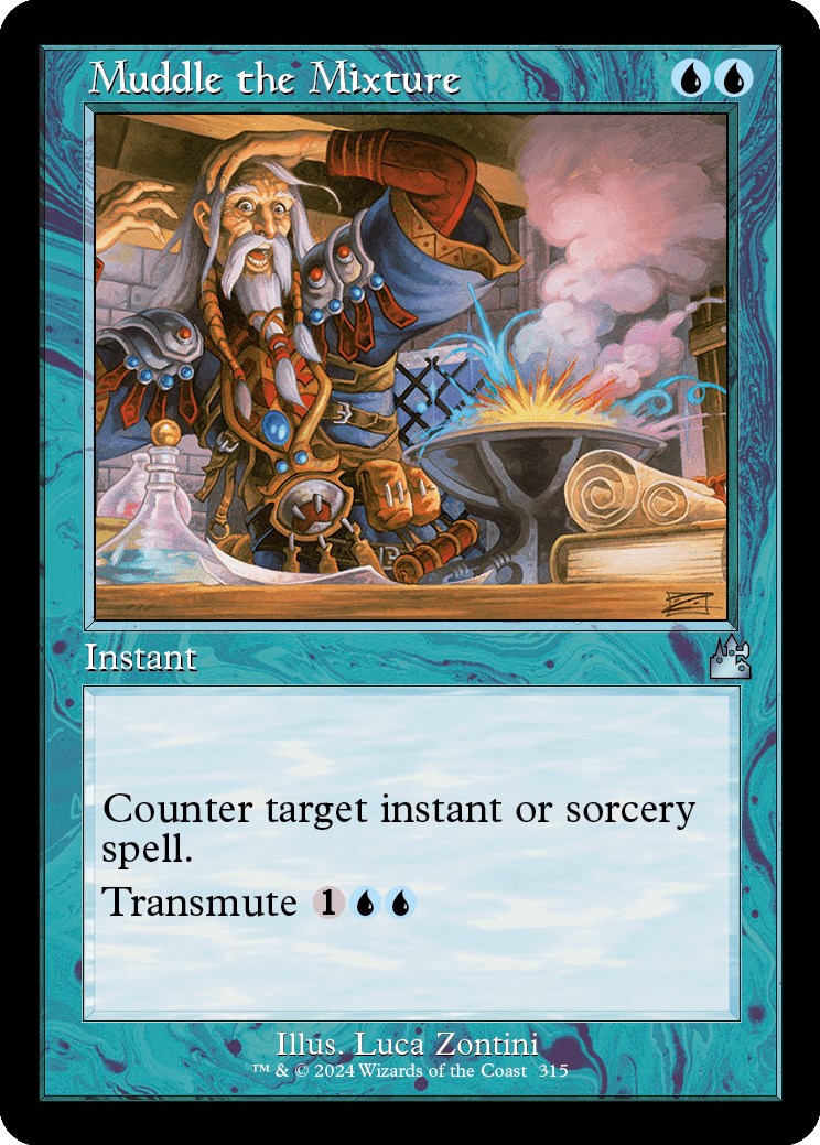 Muddle the Mixture (Retro Frame)