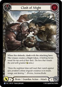 Clash of Might (Red) - Heavy Hitters - HVY137