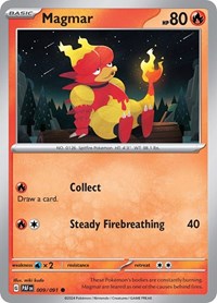 Magmar - SV: Paldean Fates - 009/091
