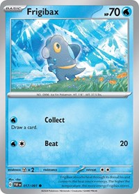 Frigibax - 017/091 - SV: Paldean Fates - 017/091