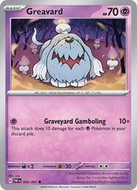 Greavard - SV: Paldean Fates - 042/091