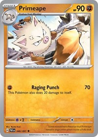 Primeape - 046/091 - SV: Paldean Fates - 046/091