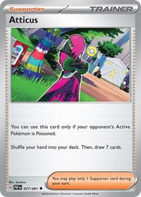 Atticus - SV: Paldean Fates - 077/091