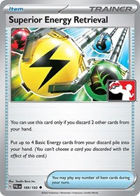 Superior Energy Retrieval - 189/193 - Prize Pack Series Cards - 189/193