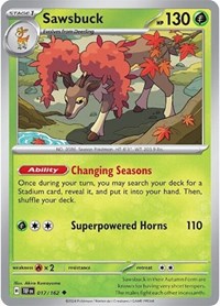 Sawsbuck - 017/162 - SV05: Temporal Forces - 017/162
