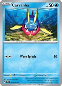 Carvanha - SV05: Temporal Forces - 042/162
