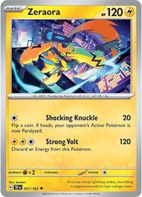 Zeraora - SV05: Temporal Forces - 057/162