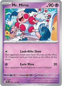 Mr. Mime - SV05: Temporal Forces - 063/162