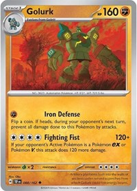 Golurk - SV05: Temporal Forces - 088/162