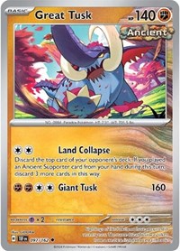 Great Tusk - 097/162 - SV05: Temporal Forces - 097/162