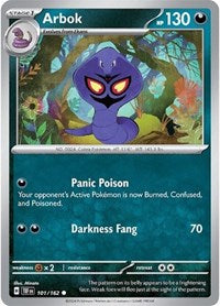 Arbok - 101/162 - SV05: Temporal Forces - 101/162