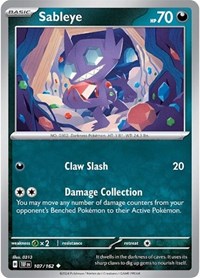 Sableye - SV05: Temporal Forces - 107/162