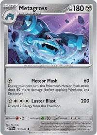 Metagross - 115/162 - SV05: Temporal Forces - 115/162