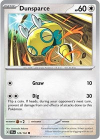 Dunsparce - SV05: Temporal Forces - 128/162