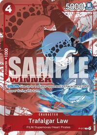 Trafalgar Law (Winner Pack Vol. 7) - One Piece Promotion Cards - P-017