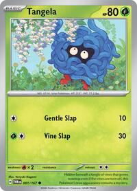 Tangela - SV06: Twilight Masquerade - 001/167