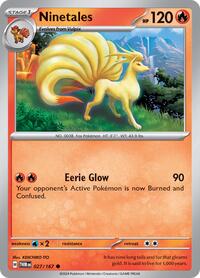 Ninetales - SV06: Twilight Masquerade - 027/167