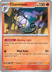 Chandelure - SV06: Twilight Masquerade - 038/167