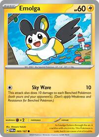 Emolga - SV06: Twilight Masquerade - 069/167