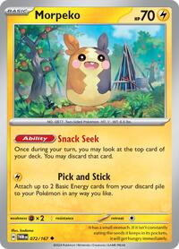 Morpeko - SV06: Twilight Masquerade - 072/167