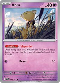 Abra - SV06: Twilight Masquerade - 080/167