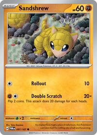 Sandshrew - SV06: Twilight Masquerade - 097/167