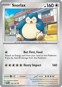 Snorlax - SV06: Twilight Masquerade - 136/167
