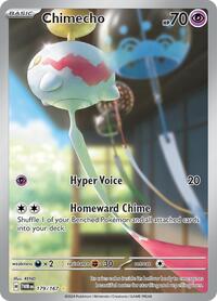 Chimecho - 179/167 - SV06: Twilight Masquerade - 179/167